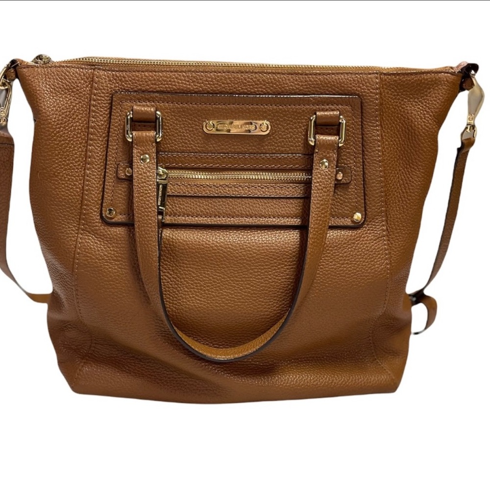 Michael Kors Gilmore Large Leather Tote/ Crossbody Bag